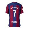 Officiële Voetbalshirt + Korte Broek FC Barcelona O. Dembele 7 Thuis 2023-24 - Kids